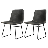 Levede 8x Dining Chairs Kitchen Table - Low Angle