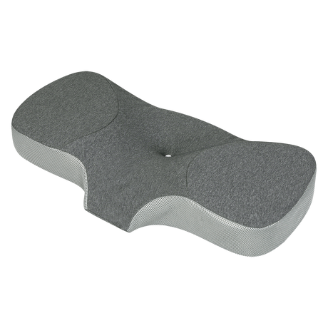Dreamz Memory Foam Pillow Pillowcase Supprt Grey Rebound-2018816674668613640