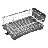Toque Dish Drying Rack Plate Drainer Cup Holder - Low Angle