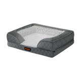 Pawz Orthopedic Memory Foam Pet Bed Dog Washable Mat - Low Angle