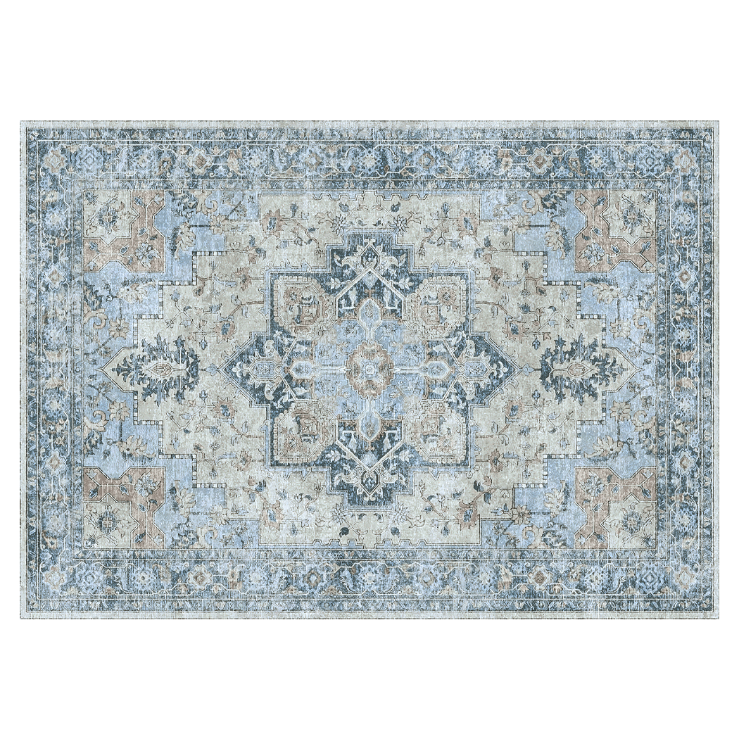 Marlow Floor Rug Vintage Polyester Washable Area Rugs-2011971110949752840