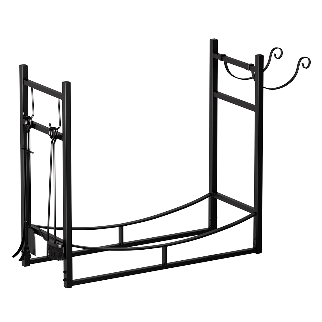 Moyasu Firewood Rack Fireplace Tool Log Holder-1954802471809454088