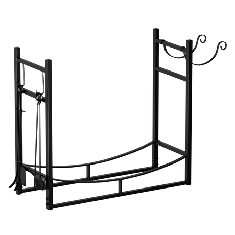 Moyasu Firewood Rack Fireplace Tool Log Holder-1954802471809454088