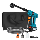 Traderight Cordless Portable Pressure Washer 50Bar - Low Angle