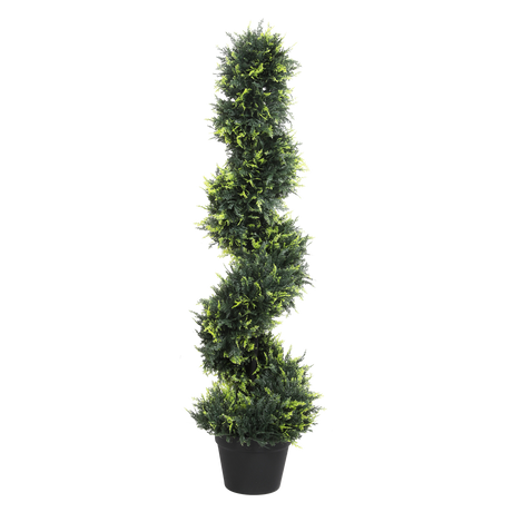 Lambu Artificial Spiral Cedar Tree-1954802441312669704