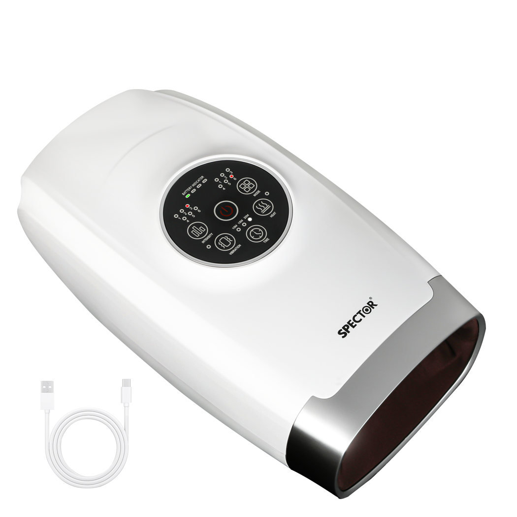 Spector Electric Hand Massager With Heat Air Compression-1954802464540725256