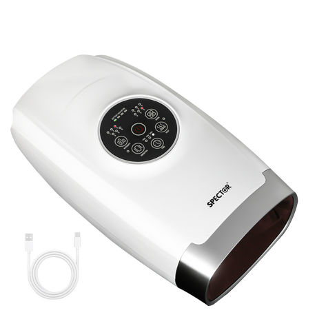 Spector Electric Hand Massager With Heat Air Compression-1954802464540725256