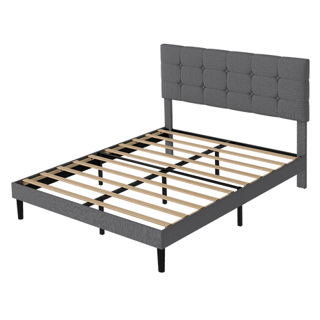 Levede Bed Frame Upholstered Platform Mattress Base Double-2011971105811730440