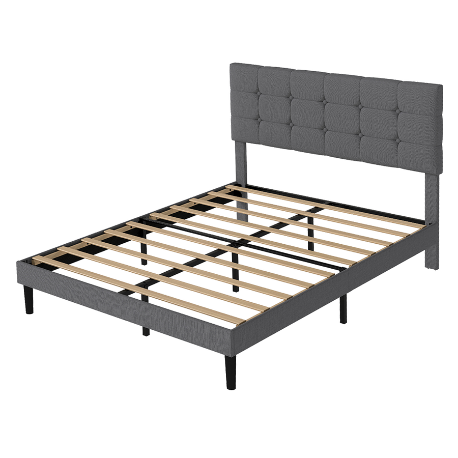 Levede Bed Frame Upholstered Platform Mattress Base Double-2011971105811730440