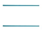 Marlow Coral Velvet Area Rugs Large Mat 180x200cm Blue - Low Angle