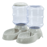 Pawz Automatic Pet Feeder Water Dispenser Set 3.5L - Low Angle