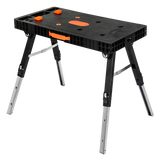 Traderight 5-in-1 Work Table Foldable Workbench 400kg - Low Angle