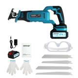 Traderight 21V Cordless Electric Reciprocating Saw Kit - Low Angle