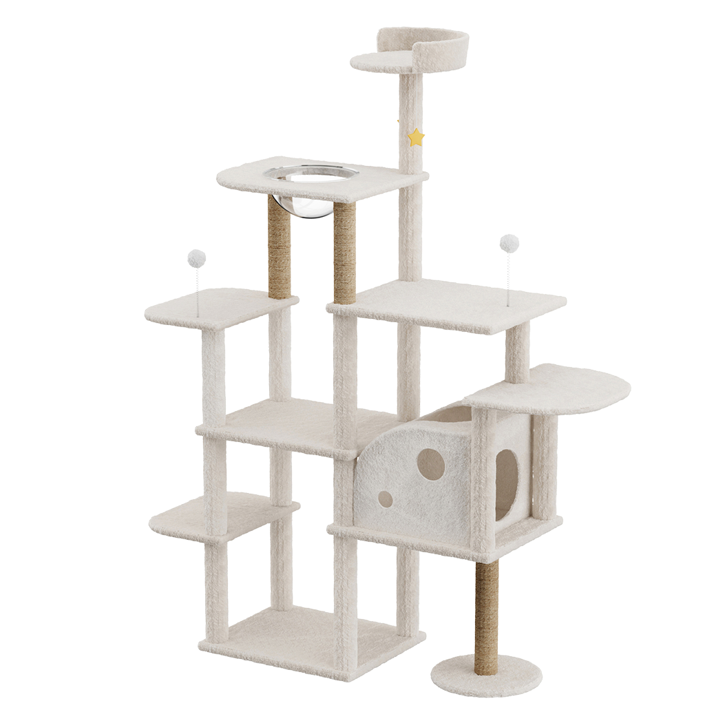 Pawz Cat Tree Tower Large Scratcher Condo House 172cm-2006732708239249416