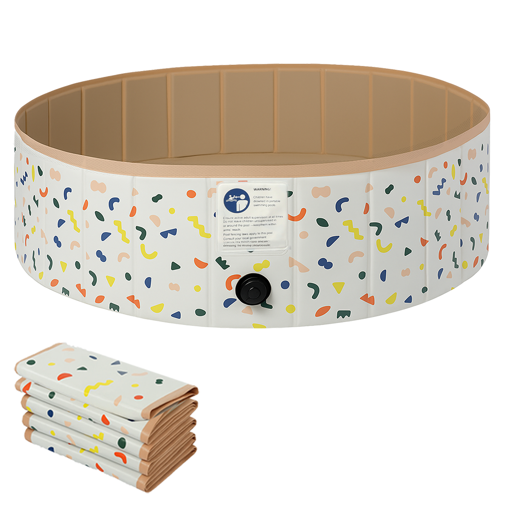 Pawz Dog Swimming Pool Foldable Pet Bath Portable 120cm-2011971115517349896