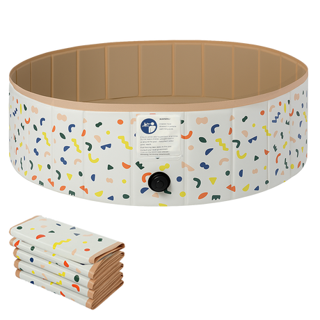 Pawz Dog Swimming Pool Foldable Pet Bath Portable 120cm-2011971115517349896