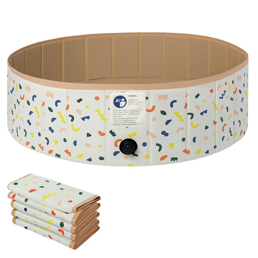 Pawz Dog Swimming Pool Foldable Pet Bath Portable 120cm-2011971115517349896