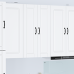 Wall Cabinet PORTO White 30 x 31 x 100 cm Engineered Wood