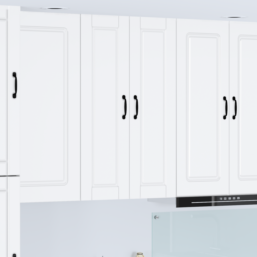 Wall Cabinet PORTO White 30 x 31 x 100 cm Engineered Wood