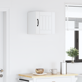 Wall Cabinet LUCCA White 40 x 31 x 40 cm Engineered Wood - Top-Down View
