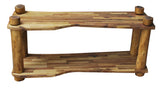 Two- Tier Tree Shelf - Front View