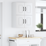 Dishwasher Panel Kalmar 2 pcs White Engineered Wood