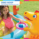 Intex 57135NP Dinoland Play Centre Inflatable Kids Pool with Slide - 45-Degree Angle