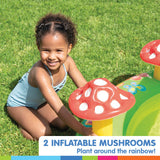 Intex 57154NP Inflatable Garden Kids Play Centre Water Slide Pool - Close-Up Angle