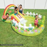 Intex 57154NP Inflatable Garden Kids Play Centre Water Slide Pool - Front View