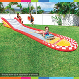 Intex 57167NP Racing Fun 5.6m Outdoor Water Slide with Body Boards