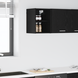 Hanging Cabinet Black Oak 30 x 29,5 x 40 cm Engineered Wood