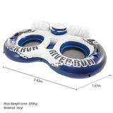 Intex 58837 River Run II Inflatable Water Tube with Ice Cooler
