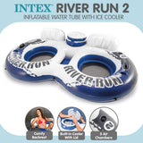 Intex 58837 River Run II Inflatable Water Tube with Ice Cooler - Front View