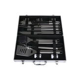 Moyasu 18Pcs BBQ Tool Set Stainless - Top-Down View