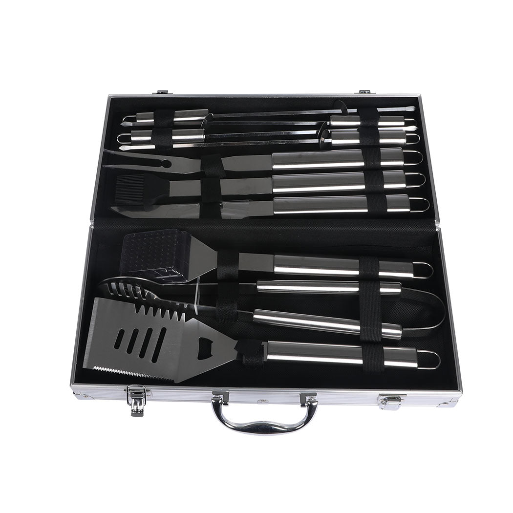 Moyasu 10Pcs BBQ Tool Set Stainless-1954802905647288324
