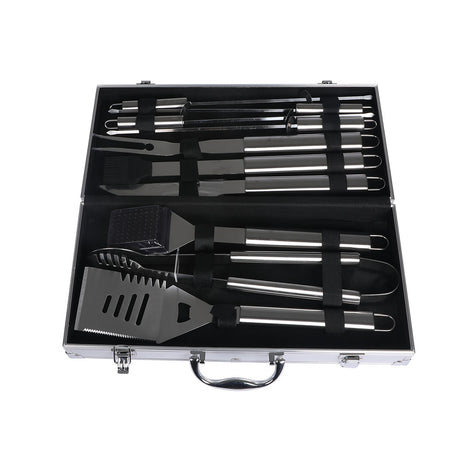 Moyasu 10Pcs BBQ Tool Set Stainless-1954802905647288324