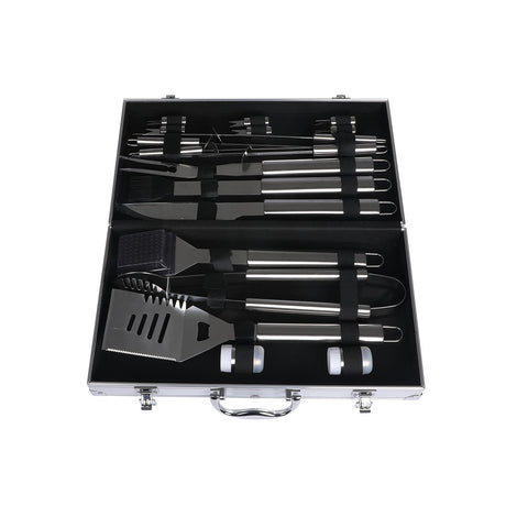 Moyasu 18Pcs BBQ Tool Set Stainless-2006733309673082884