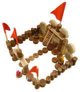 Tree Castle Blocks 75 Piece - 45-Degree Angle