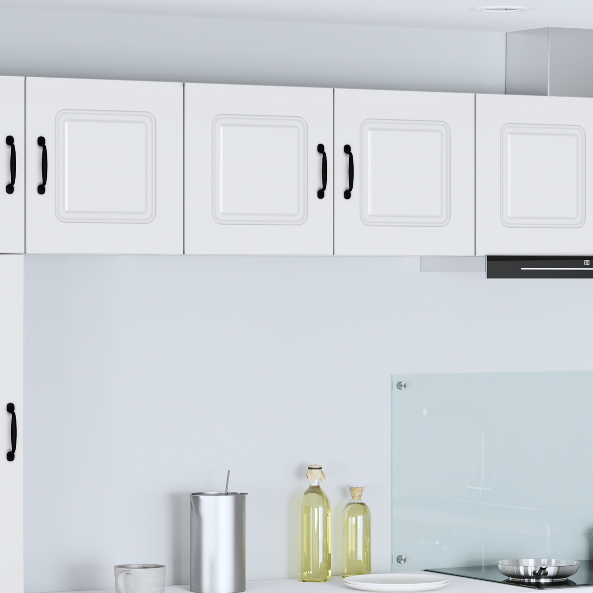 Dishwasher Panel Kalmar White 80 x 31 x 40 cm Engineered Wood