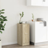 Apothecary Cabinet Sonoma Oak 30x41x77.5 cm Engineered Wood - Side View