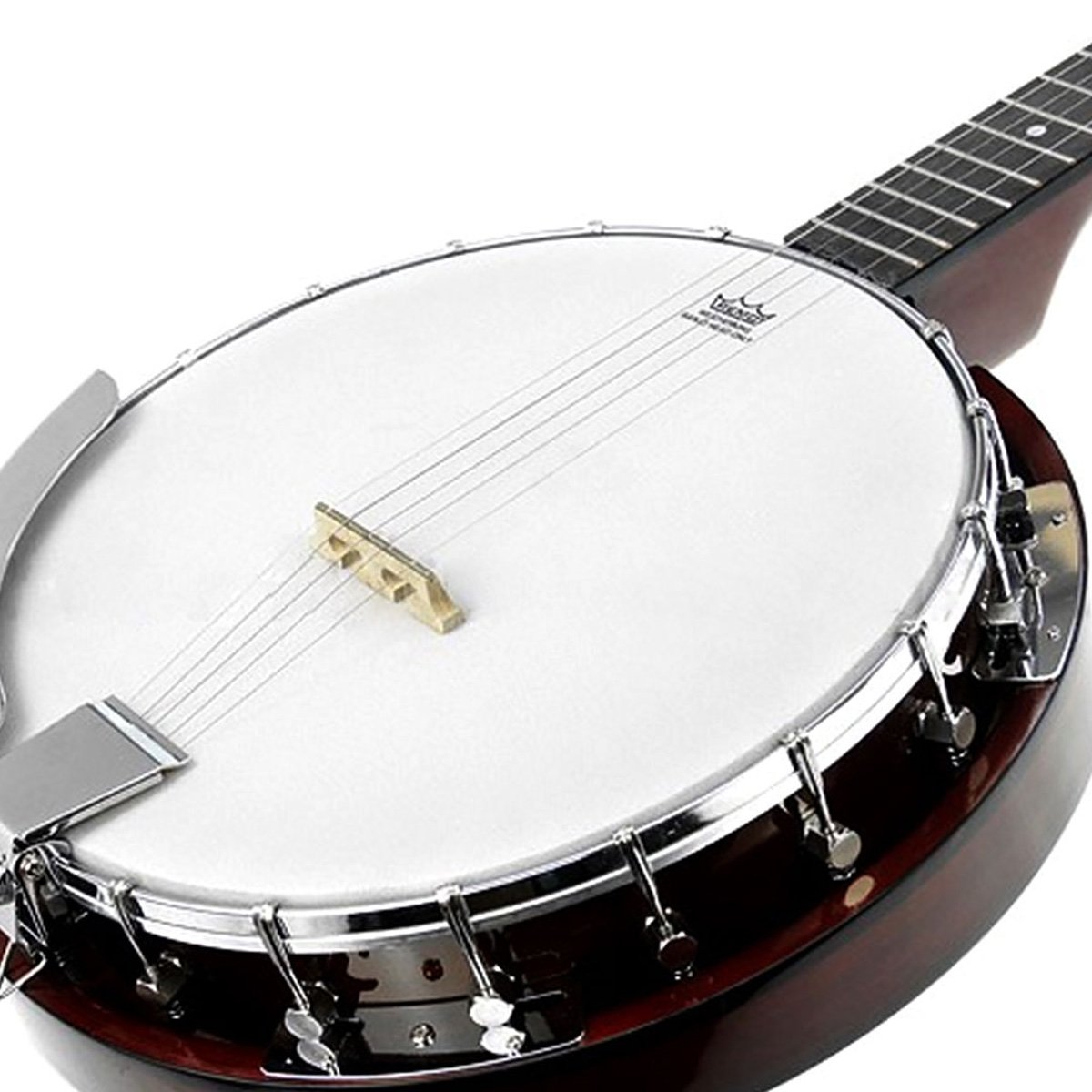 Karrera 5-String Resonator Banjo - Brown