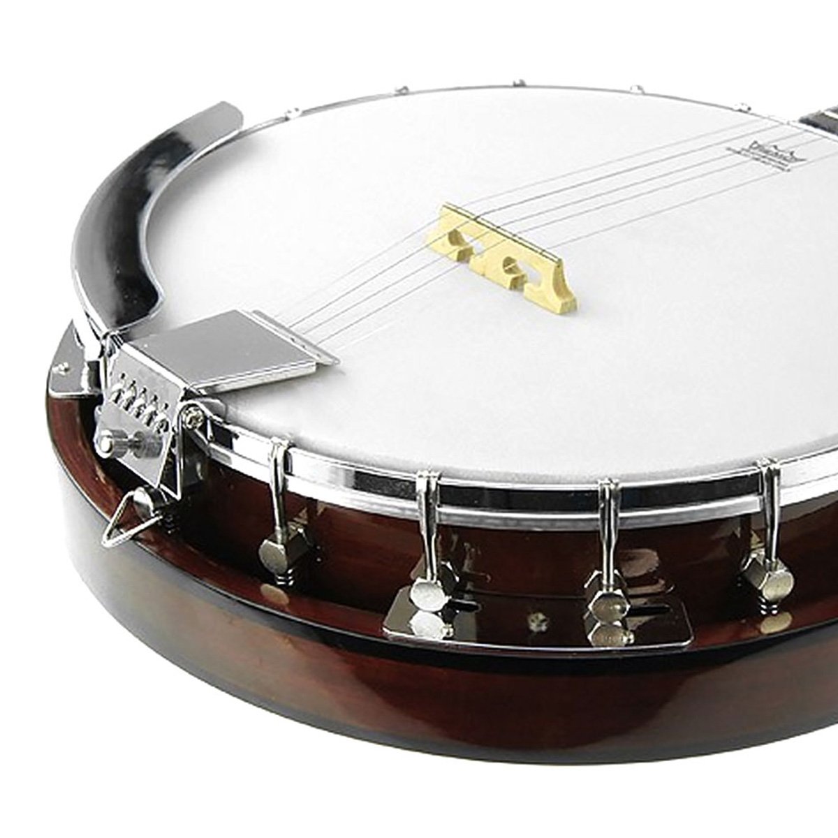 Karrera 5-String Resonator Banjo - Brown