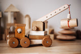 Wooden Crane - Front View