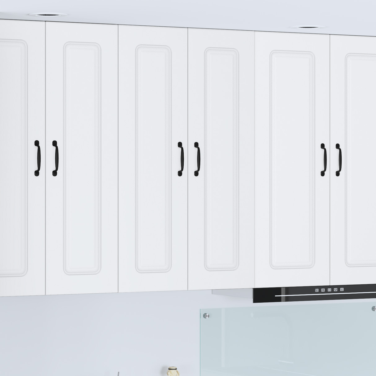 Dishwasher Panel Kalmar White 60 x 31 x 100 cm Engineered Wood