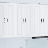 Dishwasher Panel Kalmar White 60 x 31 x 100 cm Engineered Wood - Side View