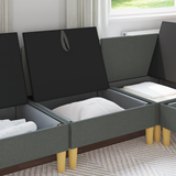 Sofa with Storage Fabric