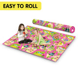 Rollmatz Candyland Baby Kids Play Floor Mat 200cm x 120cm - Side View