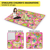 Rollmatz Candyland Baby Kids Play Floor Mat 200cm x 120cm - Top-Down View