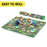 Rollmatz City Design Baby Kids Play Floor Mat 200cm x 120cm - Side View