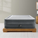 Intex Dura-Beam Deluxe Queen Comfort-Plush High-Rise Air Mattress - Close-Up Angle